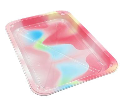 China Disposable Easy Skin Peel Tray For Ready Meals Disposable Plastic Food Tray for sale