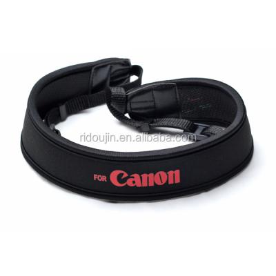 China Fashionable.eco-friendly for Canon DSLR camera neck strap with good stress releaser configuration for sale