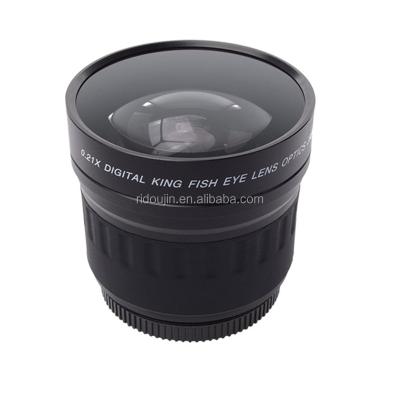 China Wide Range Digital Tool DSLR Camera 52mm Fish Lens 0.21* Photogrpahy Rate for sale