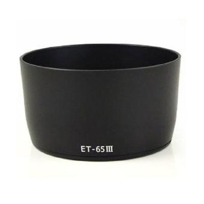 China ABS Plastic Camera Bayonet Mount ET-65III Lens Hood for Canon 70-210mm E-F f/3.5-4.5 USM for Canon 100mm E-F f/2 USM for sale