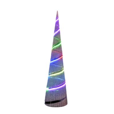 China Firmly on Square Decoration Outdoor 3M Artificial Christmas Tree Pattern for sale