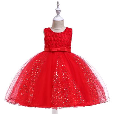 China Viable High Quality Baby Dress Designs Lovely Baby Tulle Fancy Clothes Kids Girls Dresses L5098 for sale