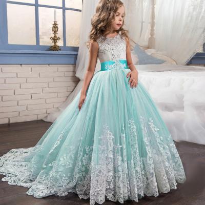 China Latest Sustainable Babies Dress Designs Photos Of Princess Dresses Smocked Children Clothing Kids Clothes LP-231 for sale