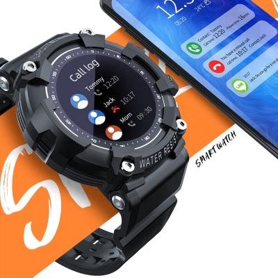 China 2021 GPS Navigation LOKMAT Smart Watch IWO GPS ATTACK 2 Fitness Tracker IP68 Sports Watches Waterproof Heart Rate Tracker For Android IOS for sale