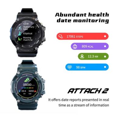 China GPS Navigation LOKMAT ATTACK 2 Smart Watch IOS Android Watch iwo IOS Android Watch 600mah Battery IP68 n Battery Heart Rate Fitness Tracker for sale