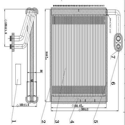 China EV202044 New A/C Evaporator Core fits Civic 2006-11/ Acura CSX 2011 80211SNAA01 80211-TBA-A12 for sale