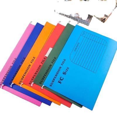 China Eco - Friendly Paper With Index Tags Frames Documents Organizer Desktop Folders A4 Hanging Hanging Folders for sale