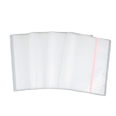 China New Design Recyclable Wholesale Clear A4 Book Display Pocket PP Paper File Folder Display Book for Essay or Examination for sale