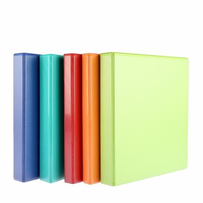 China Quality Custom Eco-Friendly Durable 1.5 Inch Folder Card Binder With 2 Holes D Ring Binder Folder o D Slope Wholesales for sale