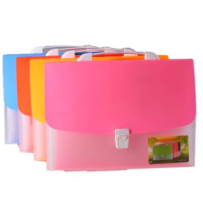 China Multi Layers A4 Document Desktop Holder Waterproof File Storage Bag Expanding Folder for sale