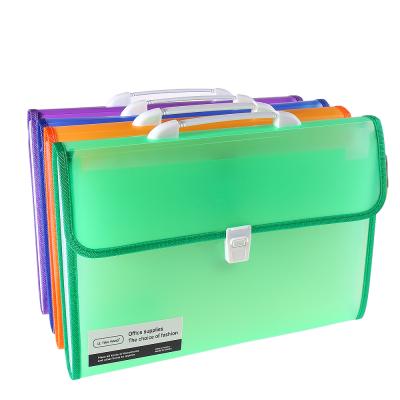 China Eco-Friendly Office Supplies Document Folder FC Size For School And Office Eco-Friendly And Durable Folder With Pockets Expanding Folder for sale