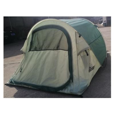 China Diagonal Bracing Type Adult Cheap Big Pop Up Camping Tent With Fiberglass Pole for sale