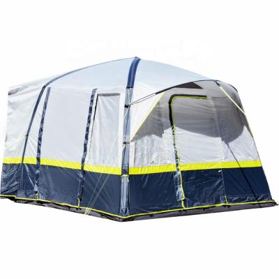 China Diagonal Tying Type New Arrival Inflatable Tent Caravan With Inner Tent for sale