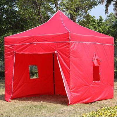 China Diamond Ground Nail Hex 3x3 Pop Up Oxford Cloth Canopy Tent For Car Wash Mock Sale for sale