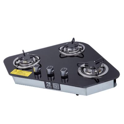 China High Quality Large Burner Gas Stove High Quality 3 Burner Car Gas Stove RV Outdoor Cooktops for sale