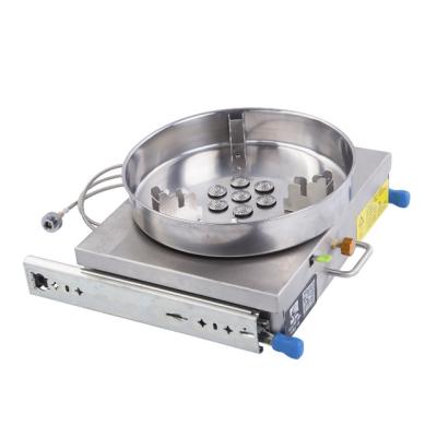 China Outdoor Stainless Steel Gas Cooker Set Mini One Burner Pull Type Car RV Gas Cooker for sale