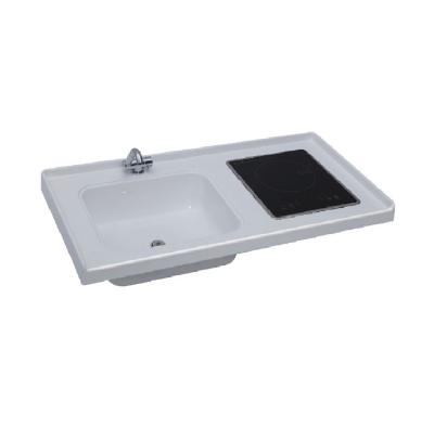 China Modern high quality bathroom table top sinks kitchen sinks with induction cooker for rv for sale