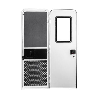 China high quality rv door powder coated aluminum alloy frame of screen door for caravan 1820*620mm for sale