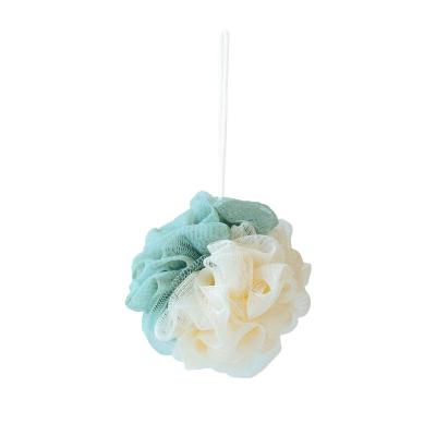 China Wholesale New Style Mesh Color Bath Flower Luxury Wash Bath Ball Luxury Sponge for sale