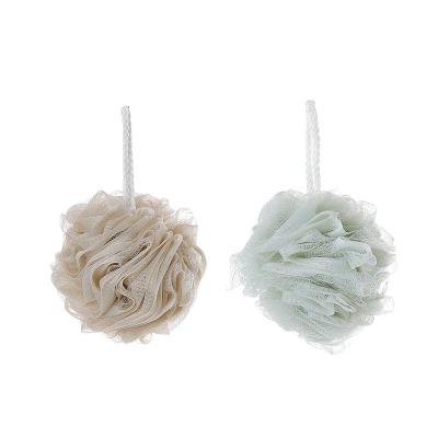 China All Natural Plasctic Soft Body Soft Body Scrubber Big Bath Bubble Towel Scrubber Solid Color Solid Color Large Bath Shower Flower Bath Washcloth Cleaning Scrubbing for sale