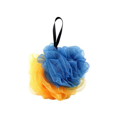 China All Natural Wisp For Soft Skin Remover Flower Body Shower Tools Bathroom Accessories Bath Cleaning Ball Mesh Foaming Sponge Bubble Ball for sale