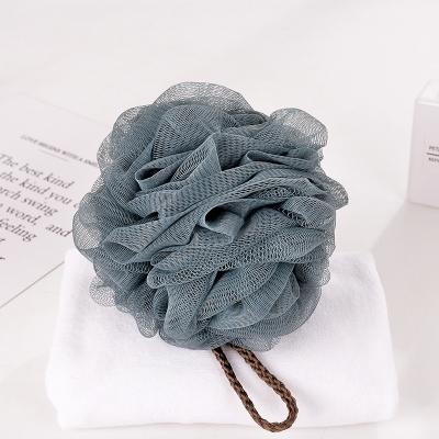 China Super Soft Bath Stocked Brushes Ball Flower Loofahs Shower Sponge Adult Kids Bubble Back Towel Four Piece for sale