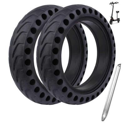 China Repair Rubber Honeycomb Solid Airless Tire For Xiaomi M365 Electric Scooter Parts 8.5 Inch Tire Tubeless Solid Tires for sale