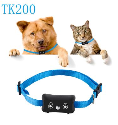 China DAGPS DEAOKE tk200 wireless smart pet gps tracker tk909 mini tracker 1 month long battery life for pets dog cat with free tracking app for sale