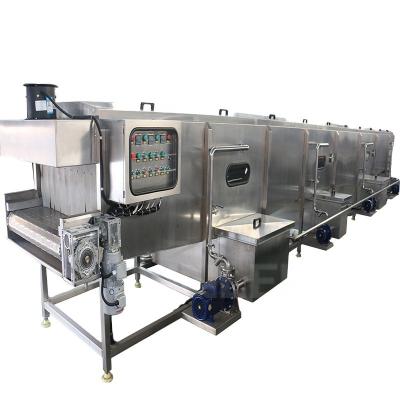 China Automatic Beverage Spray Type Bottle Milk Pasteurizer Tunnel Pasteurizer Small For Sale for sale