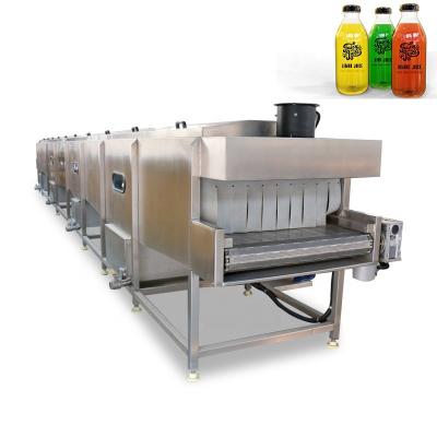 China Beverage Pasteurizer Machine Efficiency Beverage Tunnel Pasteurizer Machine Juice Pasteurizer Beer Pasteurizer Machine for sale