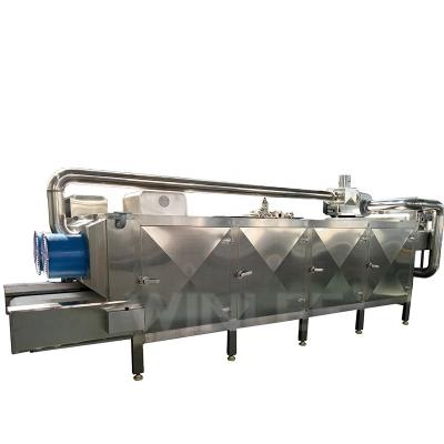 China Food Hot Air Dryer Steam Heating Conveyor Mesh Belt Herb Drying Machine for sale