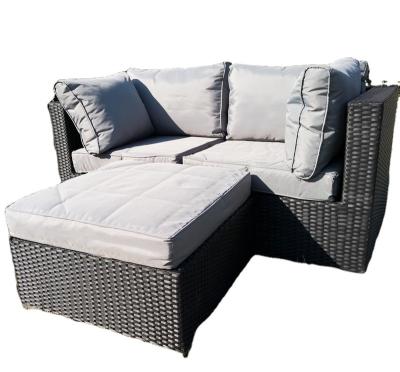 China BSCI Factory Contemporary Wholesale Outdoor Resin Wicker Sectional Sofa for sale