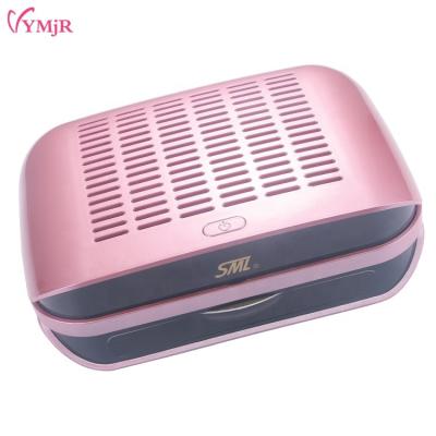 China 40w Professional Electric Metal Nail Dust Collector Salon Machine Nail Dust Extractor for sale