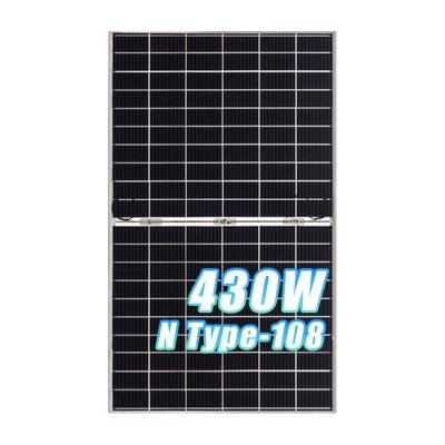 China Factory 415w 430w Solar Panel Mono Transparent Frameless Solar Photovoltaic Panels 570w Solar Photovoltaic Module for sale