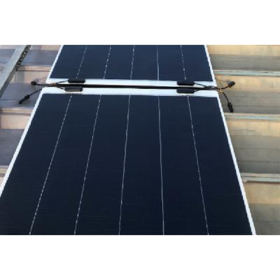 China Easy To Transport And Install High Efficiency Mono Cell Flexible Etfe Solar Panel Thin Film Flexible Solar Panel For RV Boat for sale