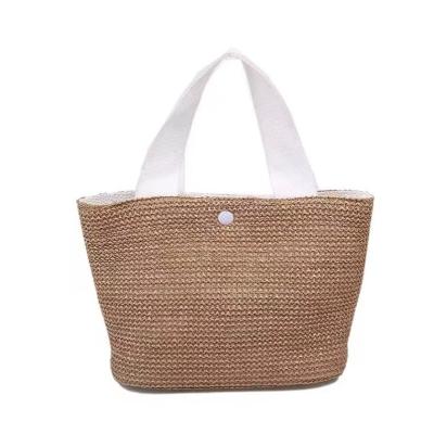 China Easy To Carry Portable Jute Shoulder Bag Low Price High Quality Factory for sale