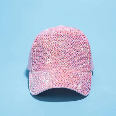 China 2021 Wholesale COMMON Hats Bling Rhinestone, Bling Hat Women, Bling Baseball Hats for sale