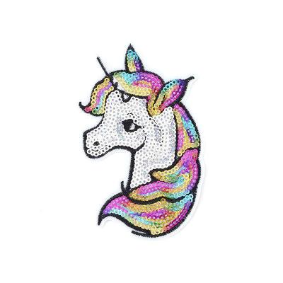 China 2021 new design 3D iron on sequin patches for dress, sequin patches for clothing for sale