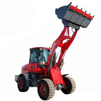 China Farms Wheel MR920E 1500kg Loader Agriculture Machine Mountain Mini Raise Front Loader For Farm for sale