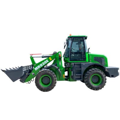 China Raise Farms Chinese Payloader MR930E Construction Mountain Front Wheel Loader for sale