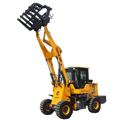 China ZL20 ZL15 Mini Wheel Loader Farms with Log Grapple for sale