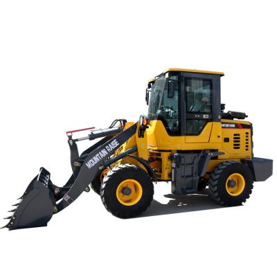 China Cheap Small Farms Loader CE Mini Wheel Loader 1ton ~1.2ton Front Loader For Sale for sale