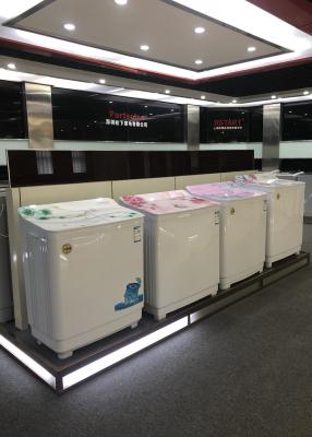 China Witte Tweeling de Ton Semi Automatische Wasmachine van de Eco Grote Capaciteit allen in Één OEM Te koop