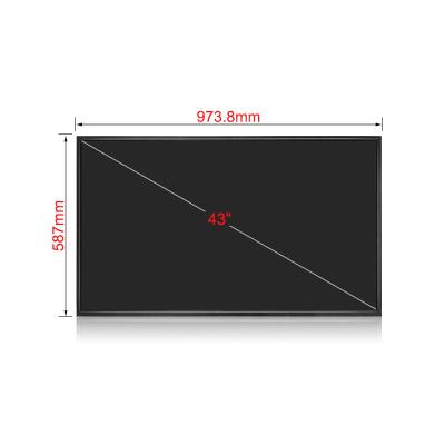 China High Station Brightness 700 - 3000 Nits 43inch LCD Display Modules Advertising Screen for sale