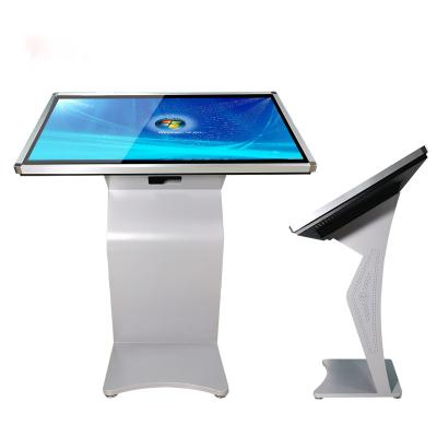 China Indoor Horizontal Inquiry Kiosk Machine Advertising Indoor Floor Standing Horizontal Self Service Kiosk With Touch for sale