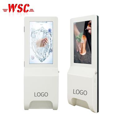 China Hot Selling Shopping Mall Thermometer LCD Displays Digital Advertising With Factory Price for sale