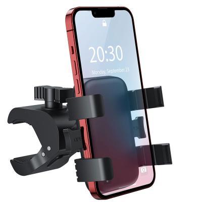 China Adjustable Phone Bike Mount Holder Custom LOGO Dustproof Waterproof Mobile Phone Bike Holder For Motorcycle for sale