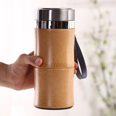 China Large Capacity Bamboo Cups Disposable Bamboo Cups Insulated Bamboo Lid For Cup for sale