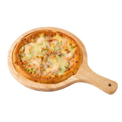 China Disposable Eco-friendly Bamboo Different Size Pizza Dish Round Pizza Tray for sale