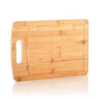 China Food Grade Disposable Chopping Board Bamboo Cutting Board Rectangle Cutting Block for sale